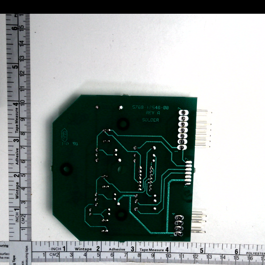 3 BANK DROP TARGET OPTO BOARD ASSY C-13205