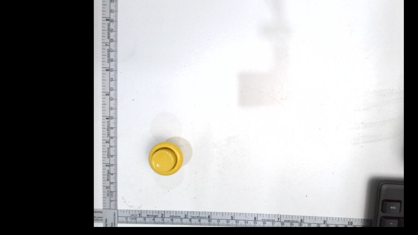 Flipper Button - Yellow