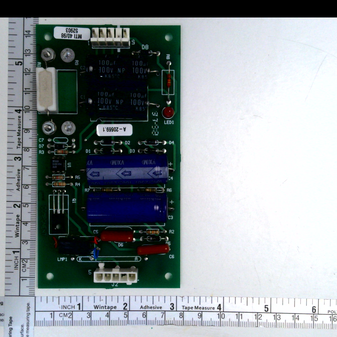 ATTACK FROM MARS STROBE LIGHT PCB   A-20669-1