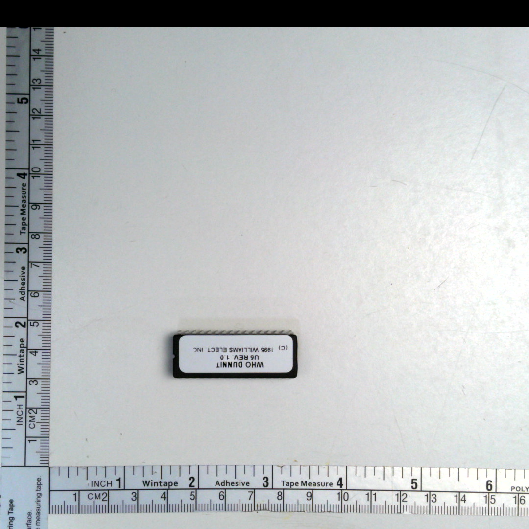 WHO DUNNIT U6 chip   A-5343-500-55