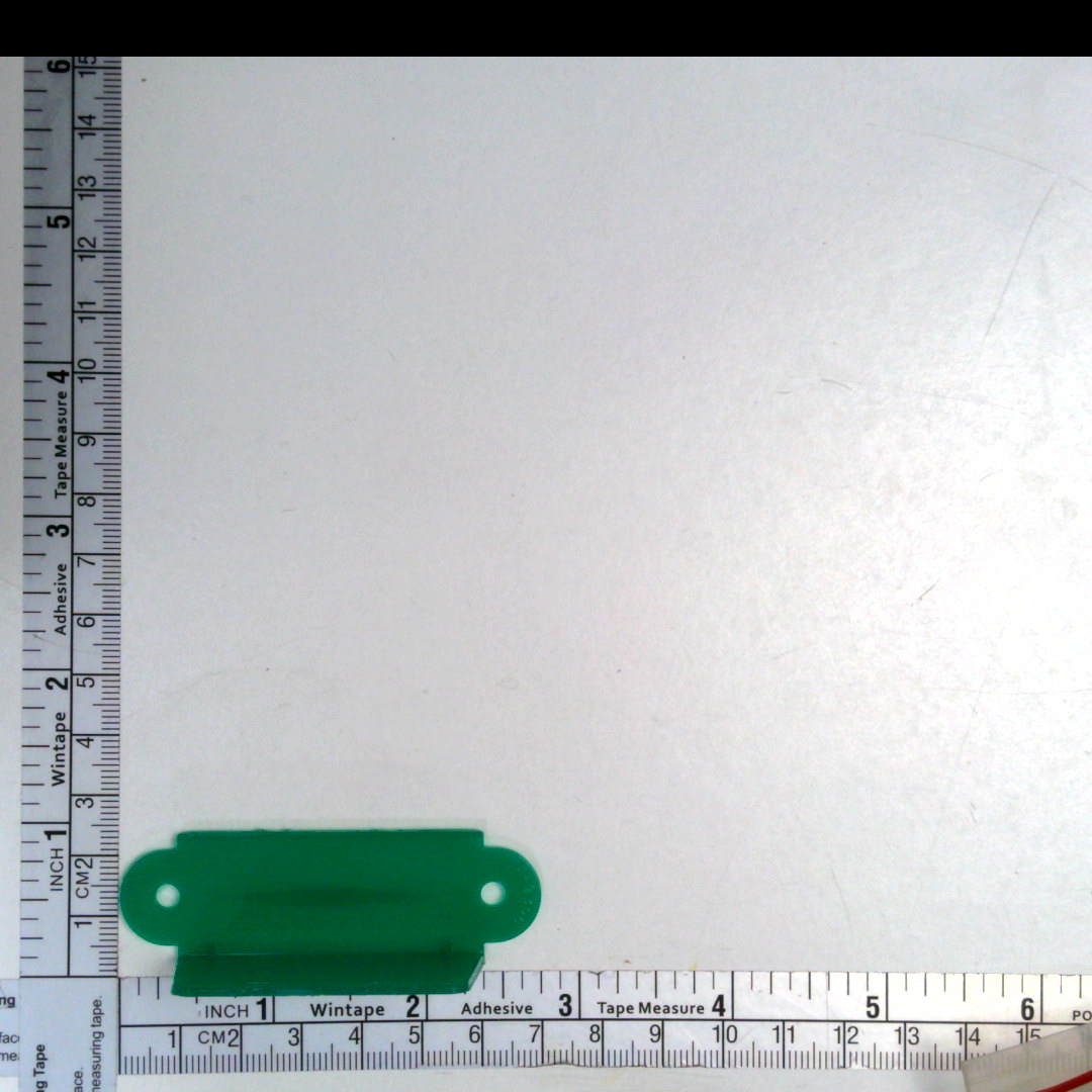 2 1/8” Hole 2 Hole Opaque Single Sided 