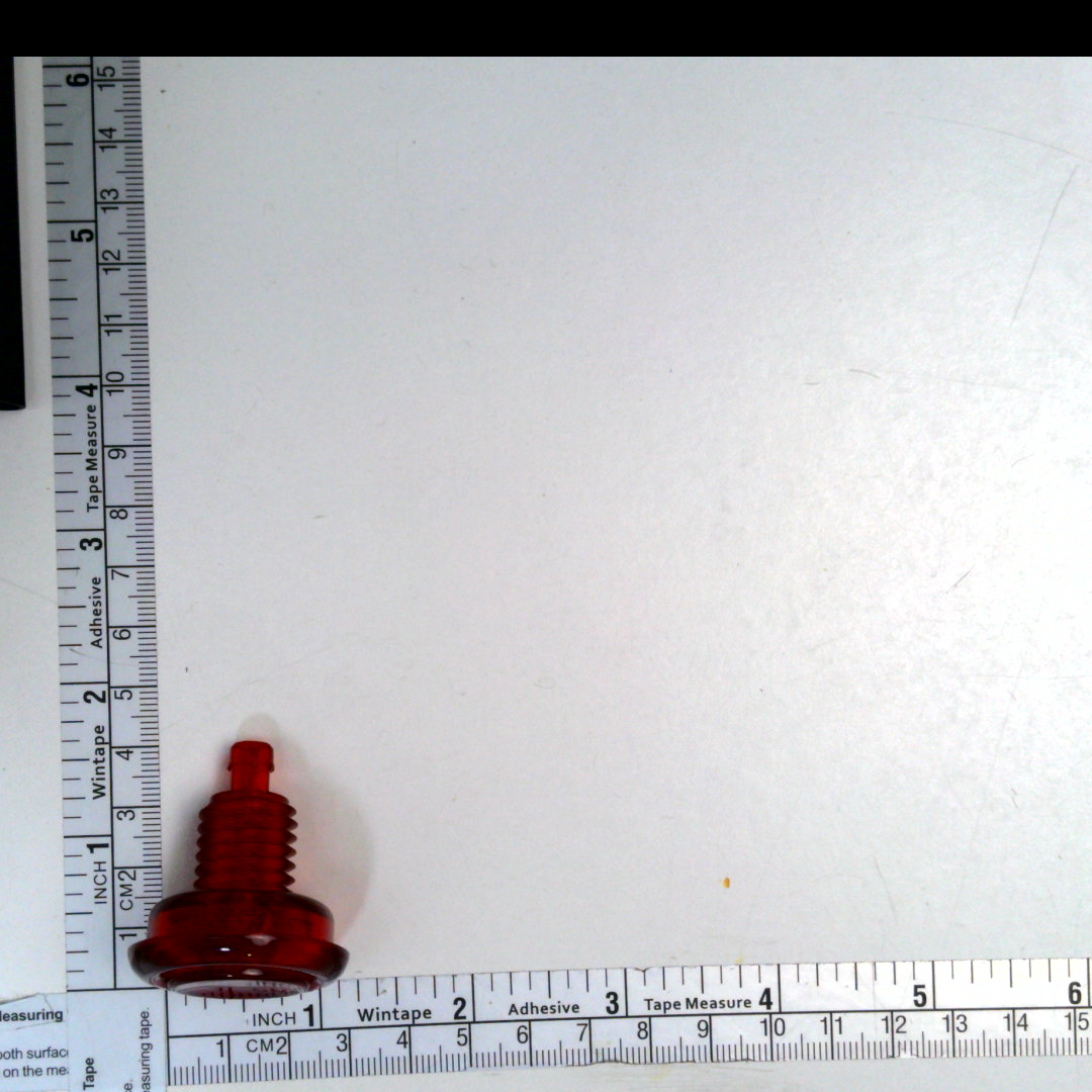 Flipper Button - Red Translucent  