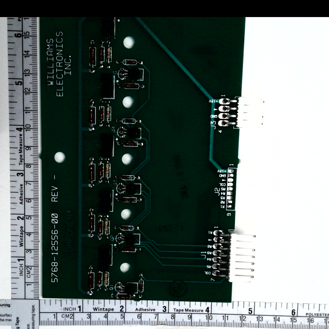 5 BANK DROP TARGET OPTO BOARD ASSY   C-13239