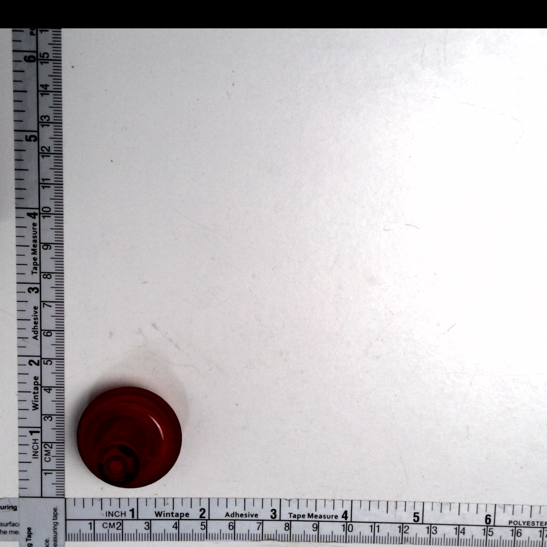 FLIPPER BUTTON - TRANS RED   C-9214-9