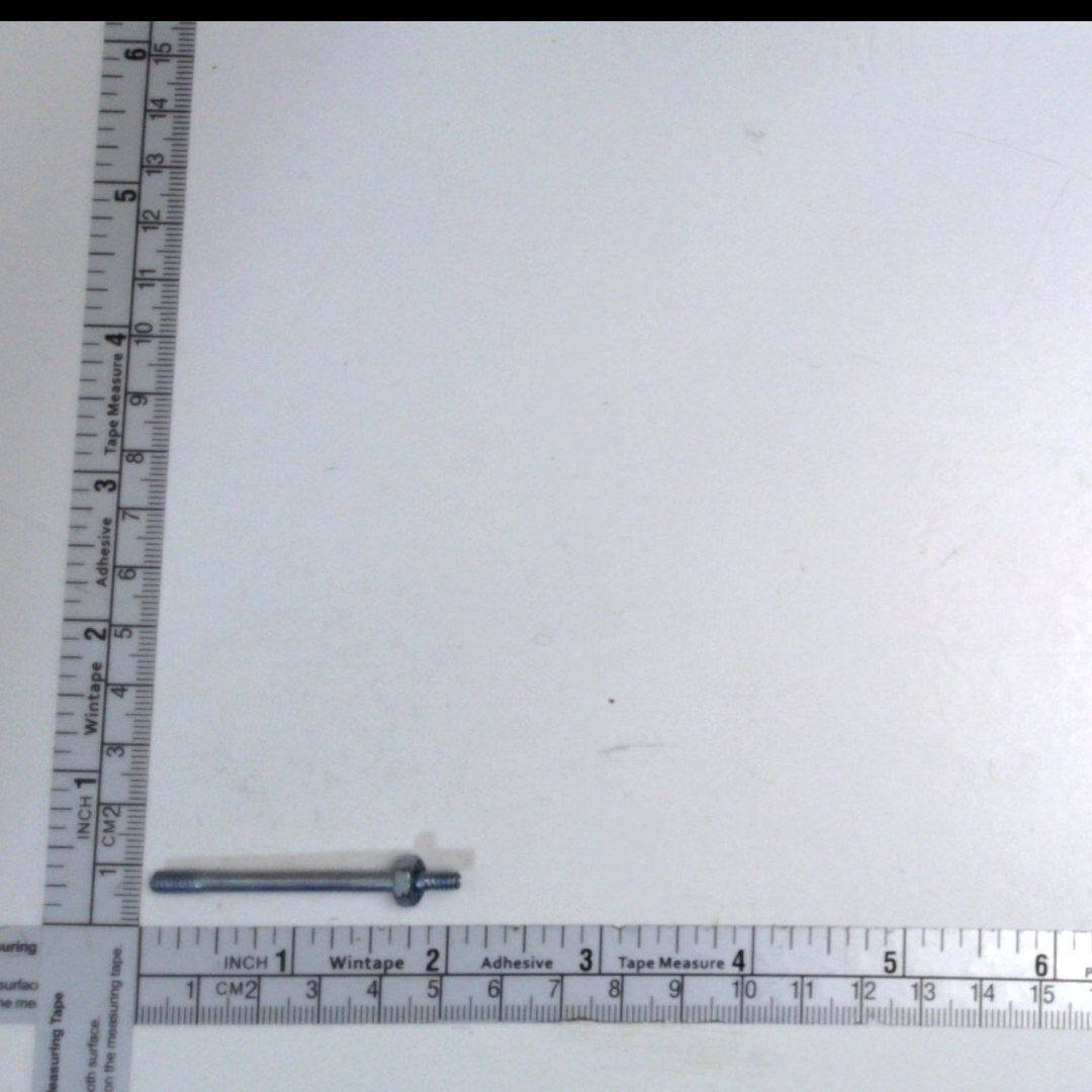 Post stud 8-32 x 2-1/16 inches 6-32 top 