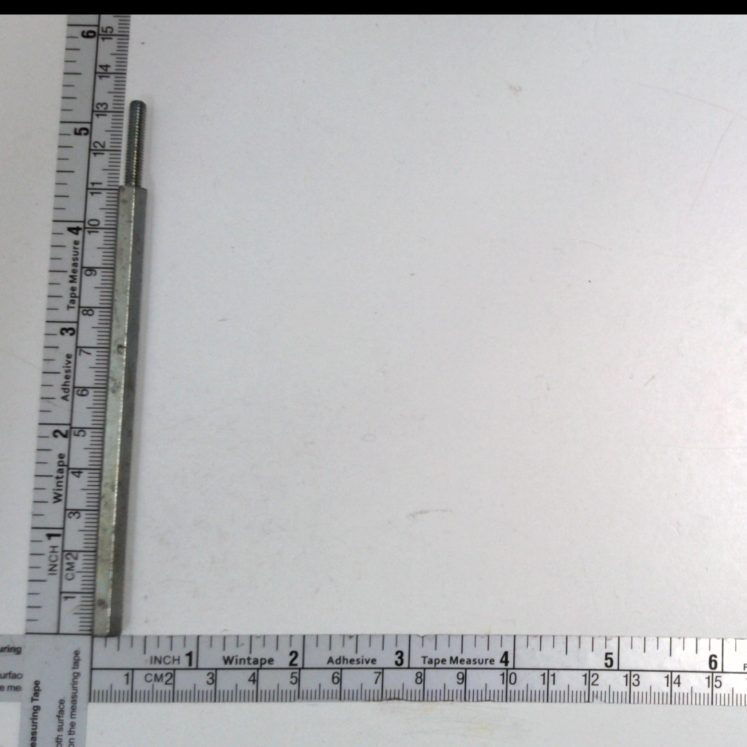 Hex spacer 1/4 inch m-f 8-32 x 4-5/16 inch 