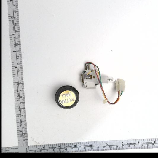 TWILIGHT ZONE - Extra Ball Button, Switch & Harness    A-15896-2
