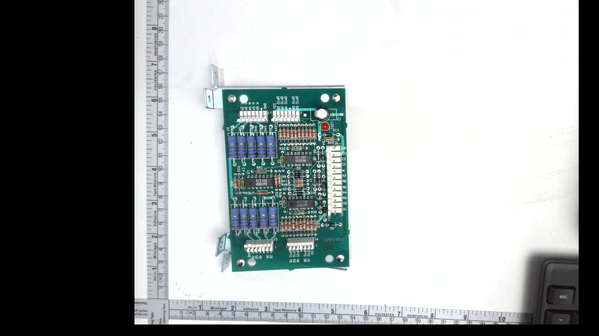 TWILIGHT ZONE- 10 OPTO SWITCH PCB ASSY   A-16812